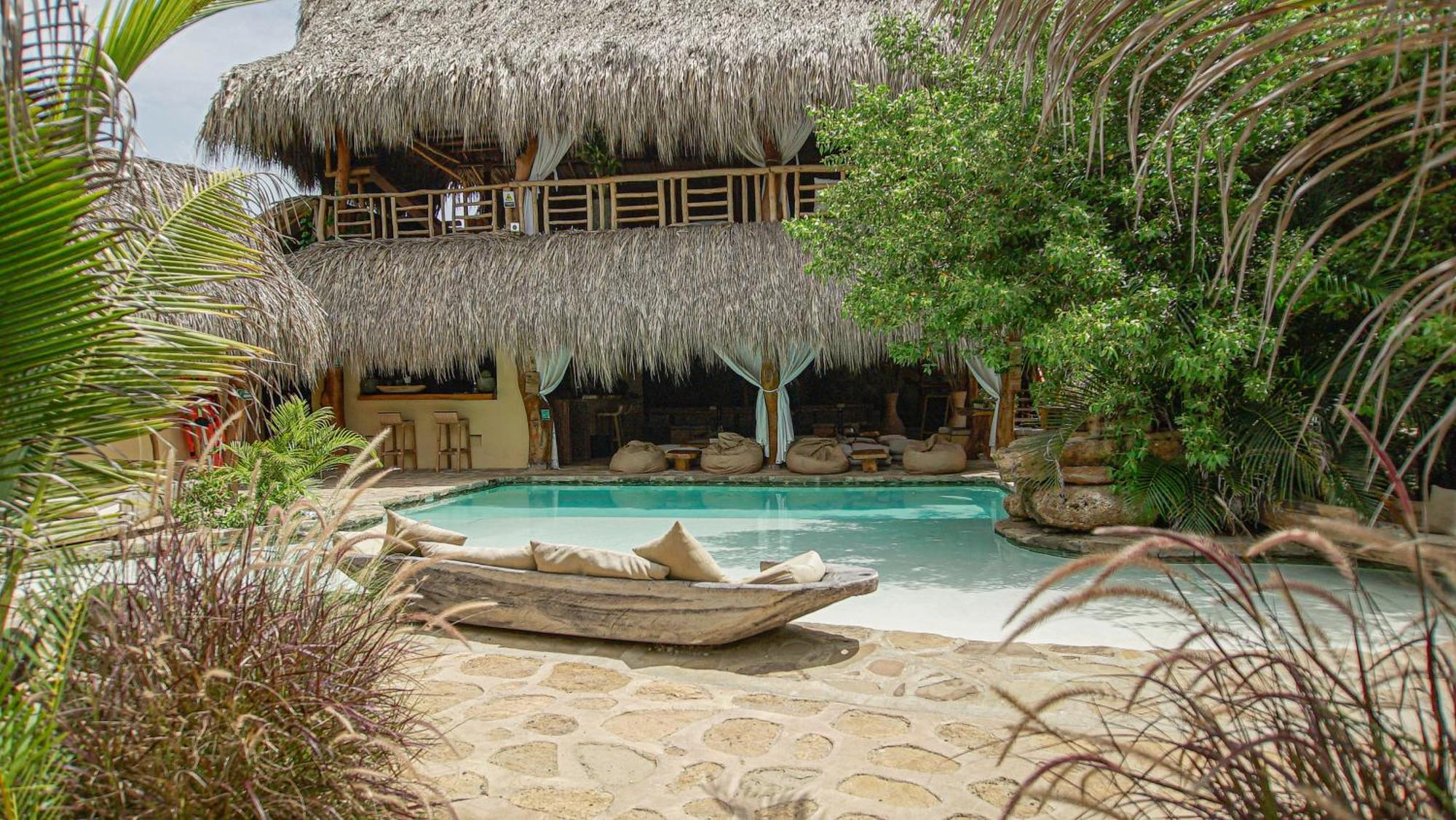 Eco Xata Hotel Santa Veronica Buitenkant foto